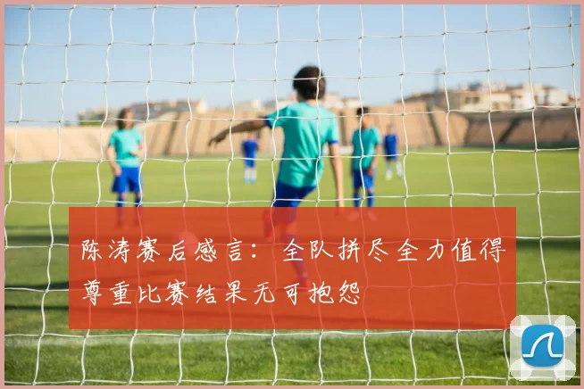 陈涛赛后感言：全队拼尽全力值得尊重比赛结果无可抱怨